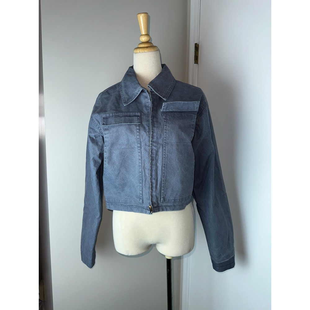 Lioness Nautica Jacket Womens XS Washed Blue NWOT - Picture 4 of 7